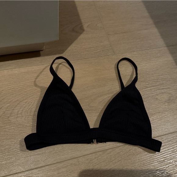Black Rib Hunter Triangle Bikini Top - Picture 5 of 5